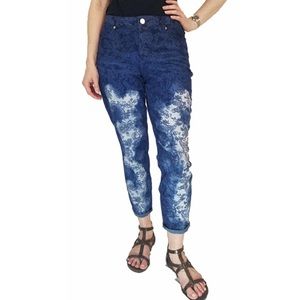 Bandolino Curvy Lisbeth Crop Jean size 8